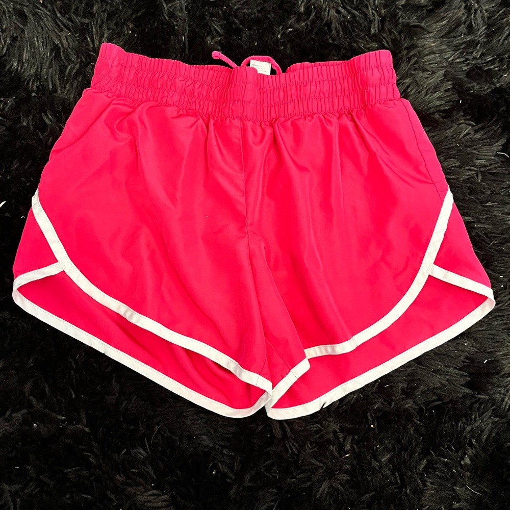 Pink athletic shorts XS
